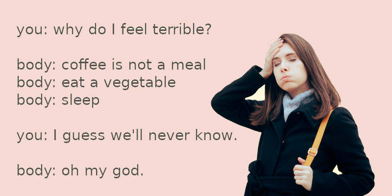 "Why do I feel Terrible" Meme