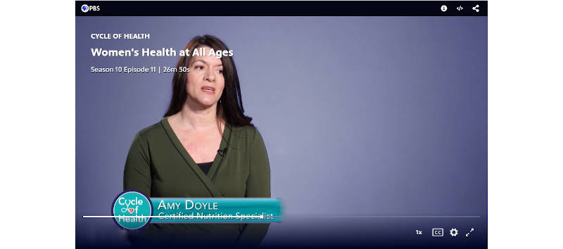 Amy Doyle on WCNY's Cycle of Health program